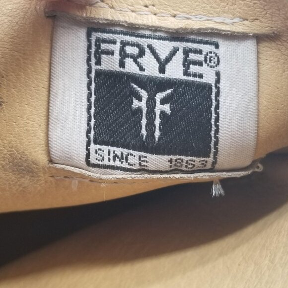 Frye 76980 Lindsay‎ Plate Women Short Leather Boots Size 6 B - Picture 7 of 8